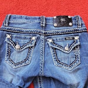 Miss Me Dark Blue Skinny Jeans